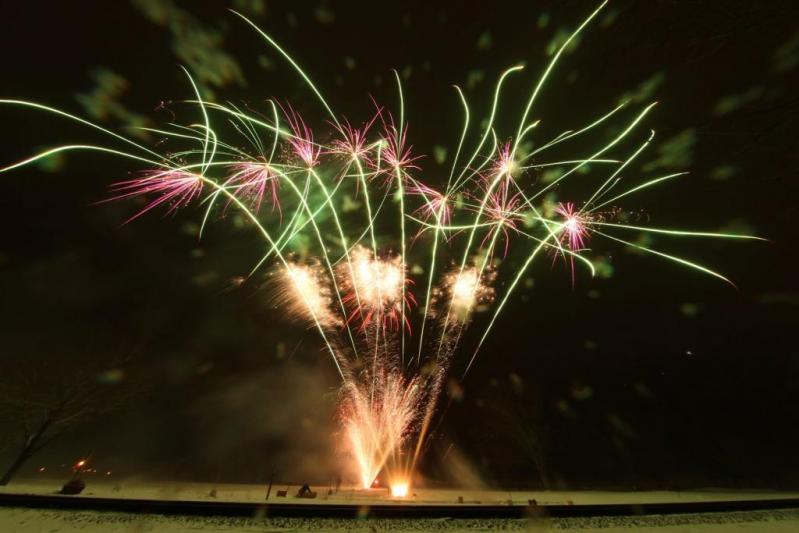 Competition entry: Winter Fireworks