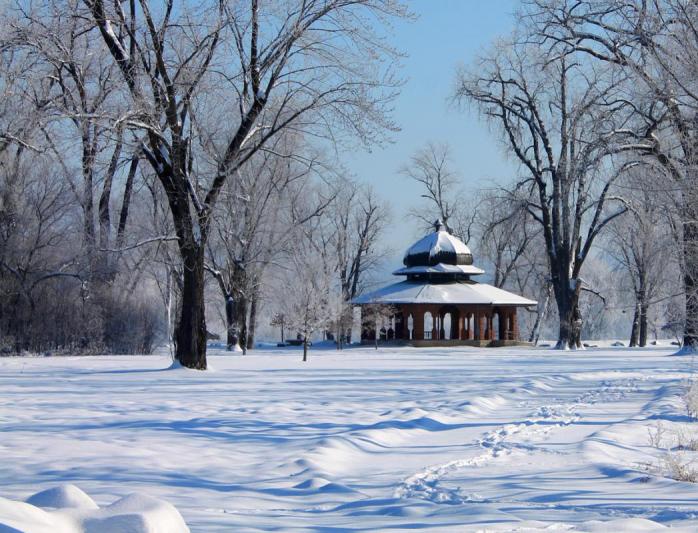 Competition entry: Gazebo in Winter
