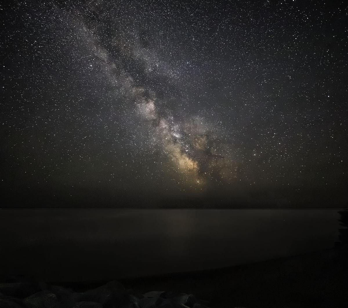 Competition entry: Milky Way over Lake Superior