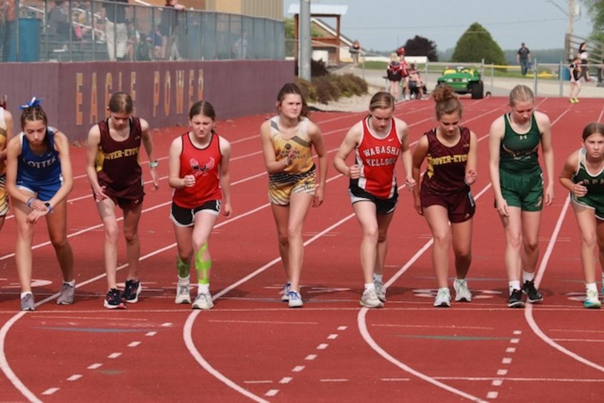 Competition entry: Girls track meet race